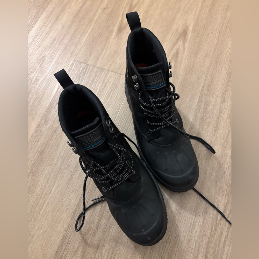 Palladium Black Men's Duck Boots